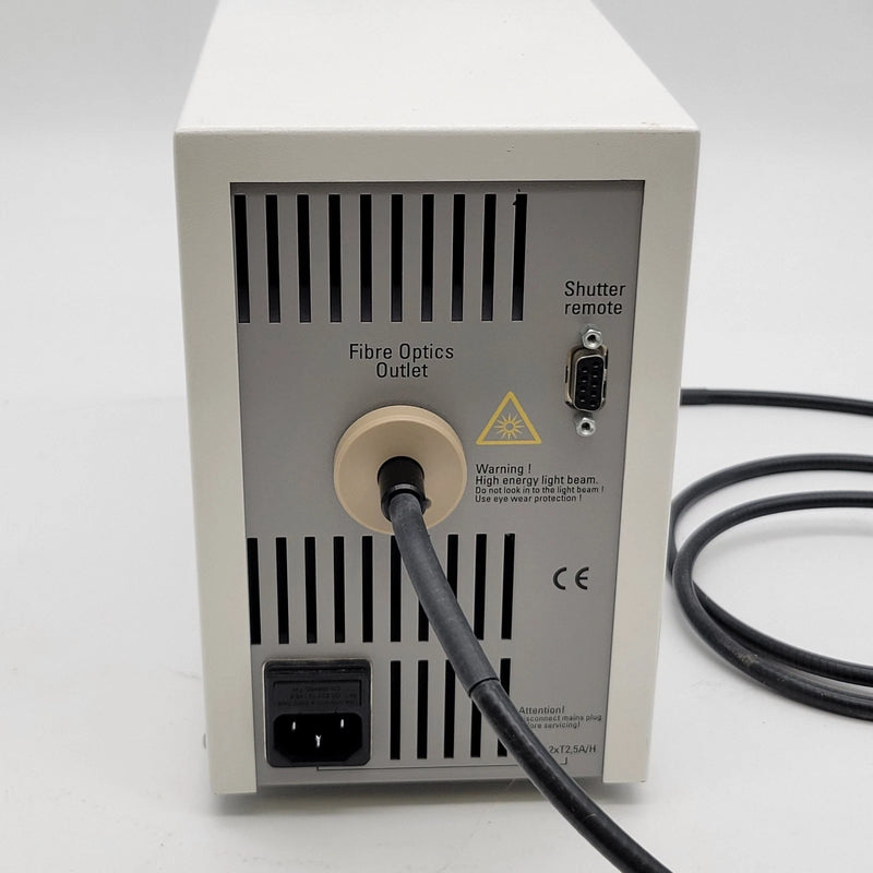Zeiss HXP 120 Microscope Fluorescence Illuminator & Light Guide 423013-0000-000 - microscopemarketplace