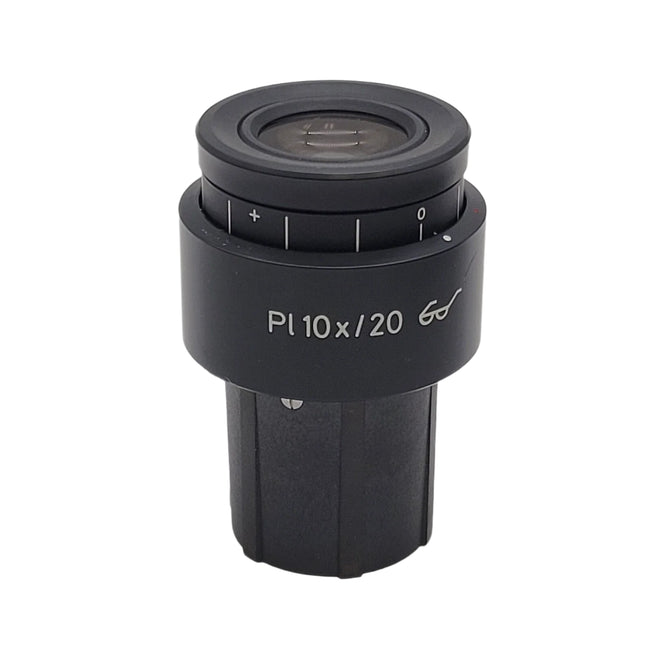 Zeiss Microscope Eyepiece Pl 10x/20 444032 Focusing Eyepiece - microscopemarketplace