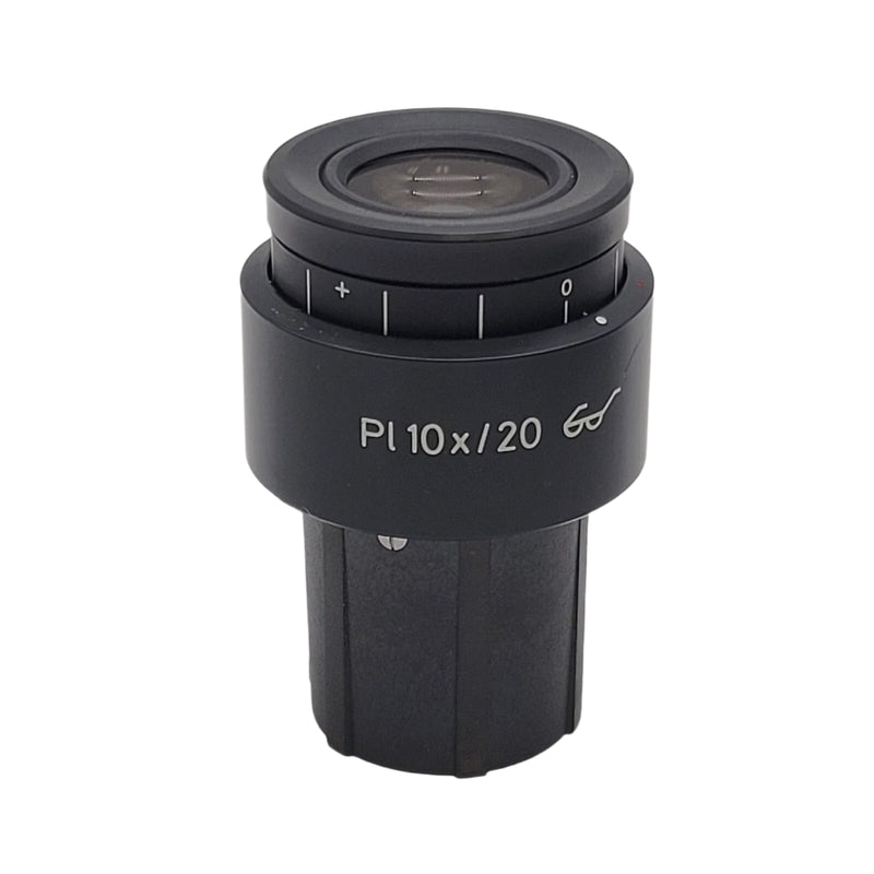 Zeiss Microscope Eyepiece Pl 10x/20 444032 Focusing Eyepiece - microscopemarketplace