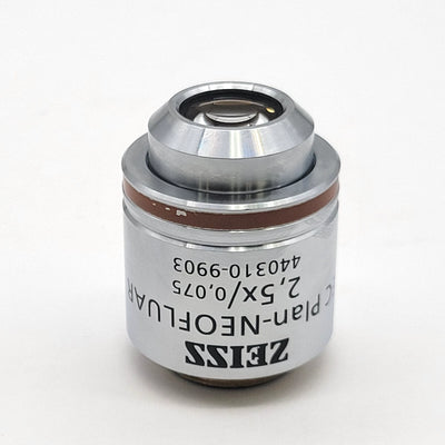 Zeiss Microscope Objective EC Plan Neofluar 2.5x 440310-9903 - microscopemarketplace