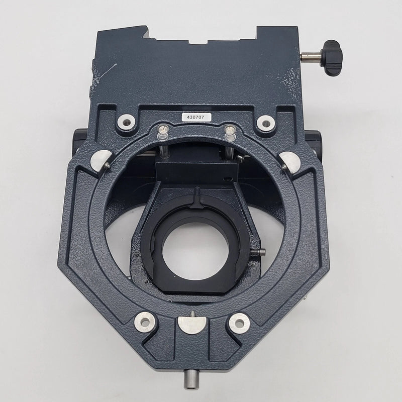 Zeiss Microscope Stage & Condenser Carrier Mount Bracket 430707 Axio Imager - microscopemarketplace