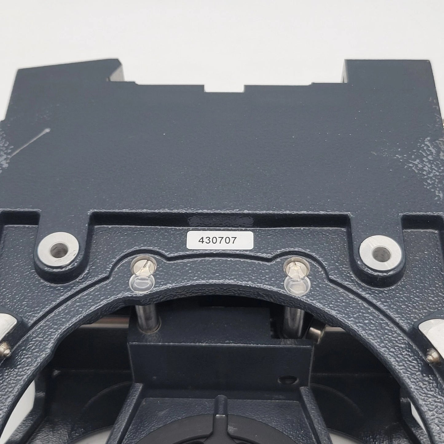 Zeiss Microscope Stage & Condenser Carrier Mount Bracket 430707 Axio Imager - microscopemarketplace