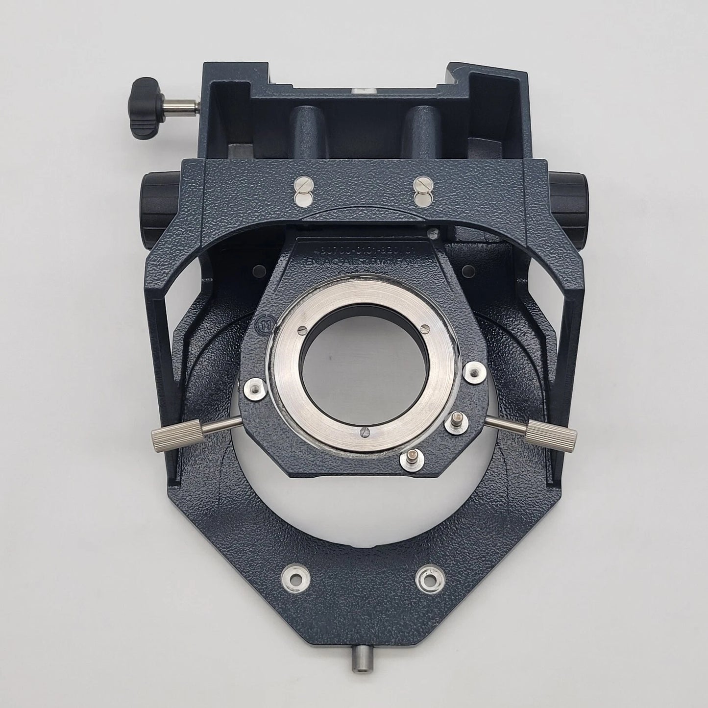 Zeiss Microscope Stage & Condenser Carrier Mount Bracket 430707 Axio Imager - microscopemarketplace