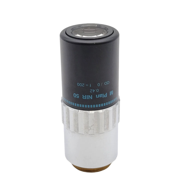 Mitutoyo Microscope Objective M Plan NIR 50x - microscopemarketplace