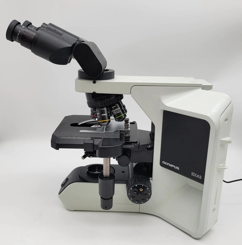 Olympus Microscope BX43 LED with Apo Objectives and Tilting Head - microscopemarketplace