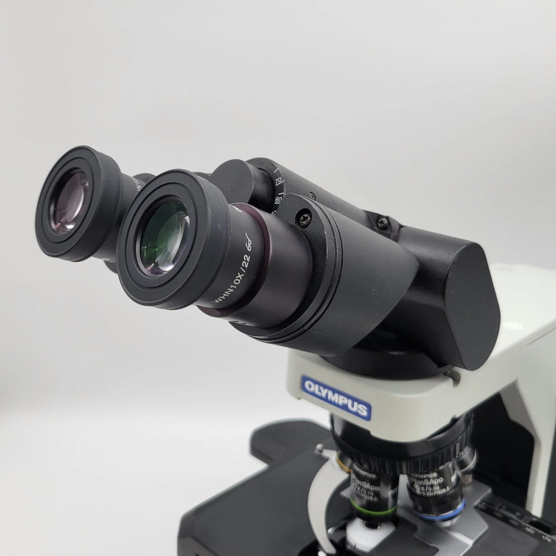 Olympus Microscope BX43 LED with Apo Objectives and Tilting Head - microscopemarketplace
