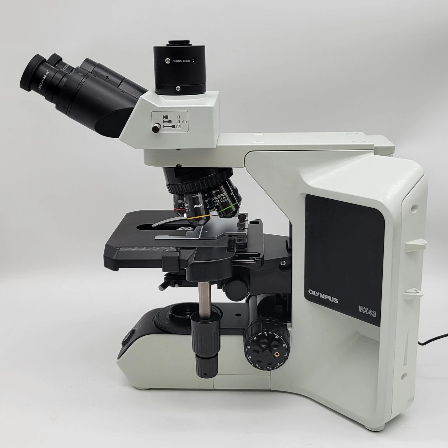 Olympus Microscope BX43 LED with Apo Objectives and Trinocular Head - microscopemarketplace