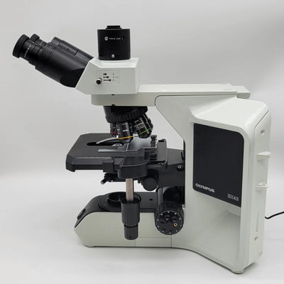 Olympus Microscope BX43 LED with Apo Objectives and Trinocular Head - microscopemarketplace