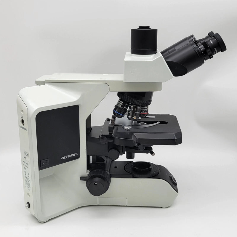 Olympus Microscope BX43 LED with Apo Objectives and Trinocular Head - microscopemarketplace