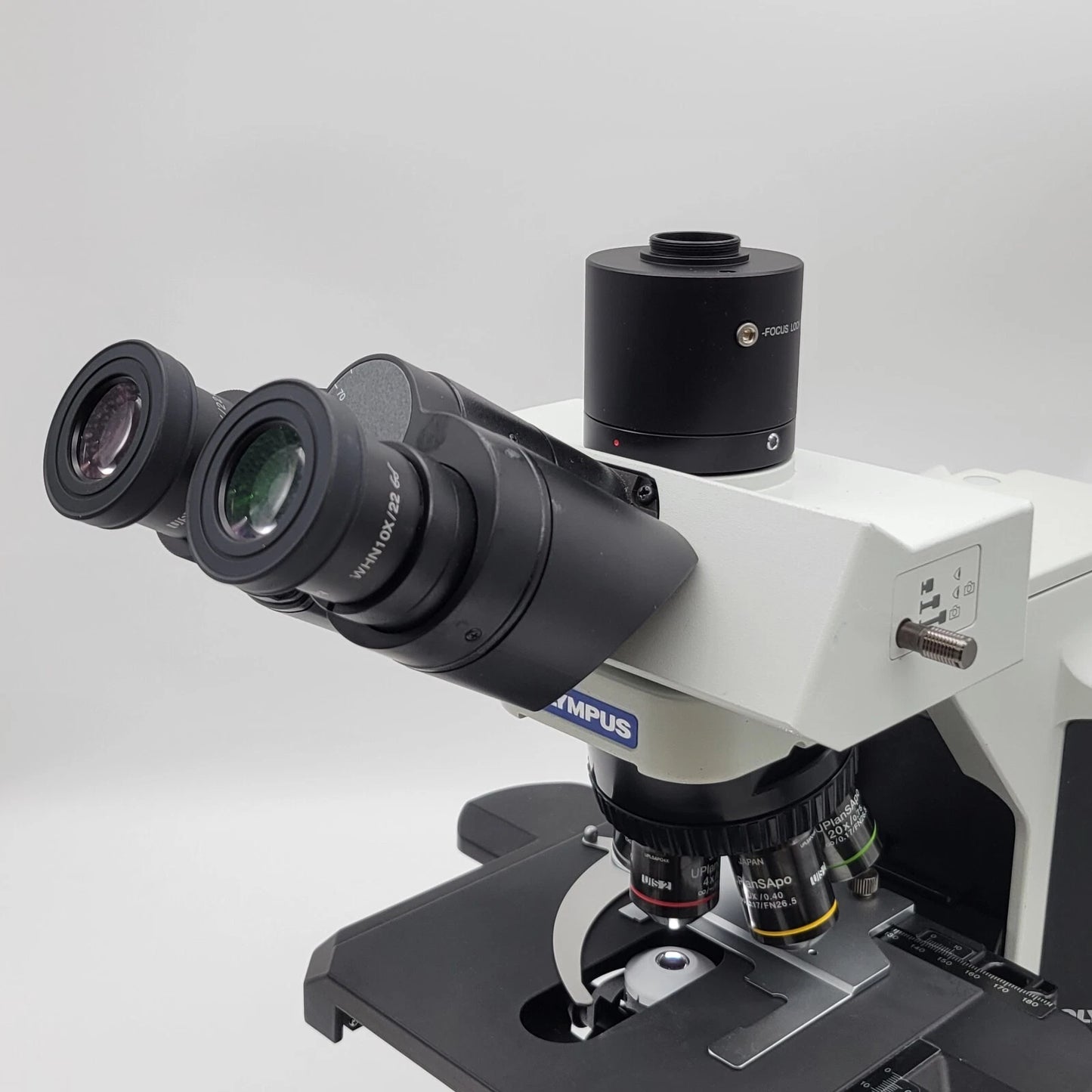 Olympus Microscope BX43 LED with Apo Objectives and Trinocular Head - microscopemarketplace