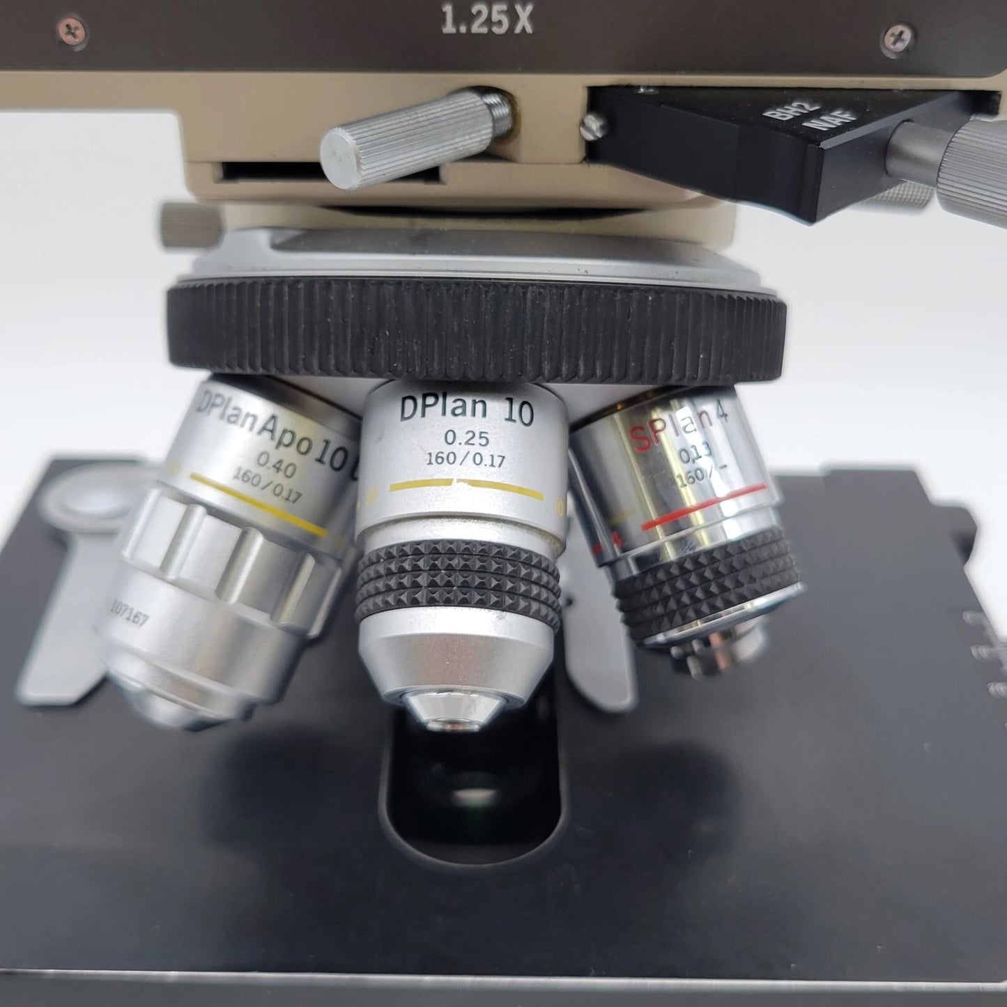 Olympus Microscope BH2 with DIC / NIC, Fluorescence, & Nanodyne LED Light BH-2 - microscopemarketplace