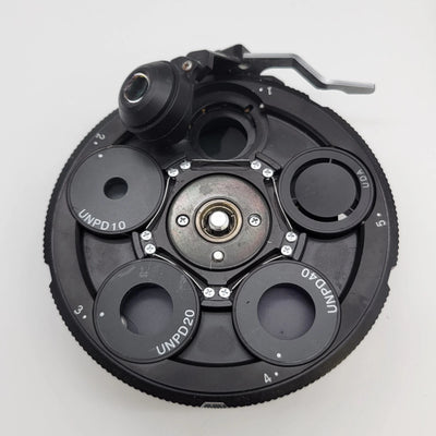 Olympus Microscope BH2 with DIC / NIC, Fluorescence, & Nanodyne LED Light BH-2 - microscopemarketplace