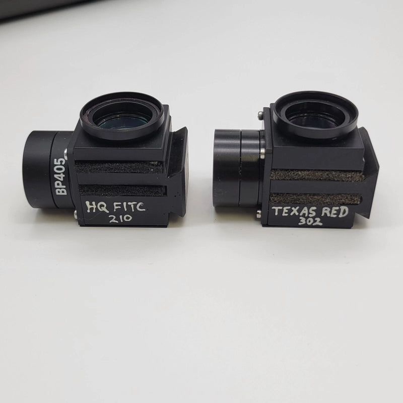 Olympus Microscope BH2 with DIC / NIC, Fluorescence, & Nanodyne LED Light BH-2 - microscopemarketplace