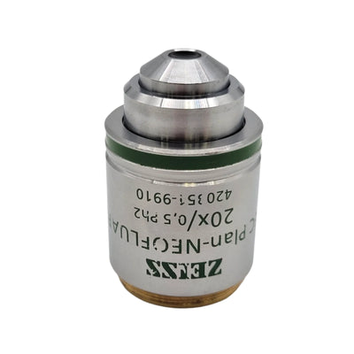 Zeiss Microscope Objective EC Plan Neofluar 20x Ph2 M27 420351-9910 - microscopemarketplace