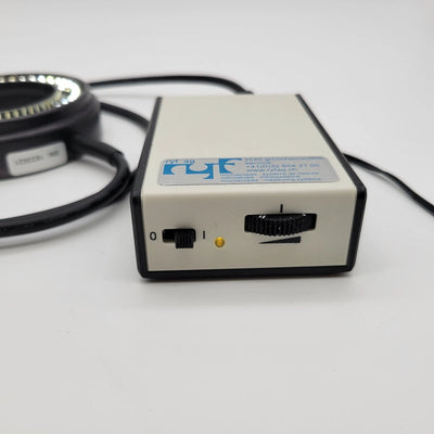 Ryf Techniquip Stereo Microscope LED 66mm Ring Light w. Controller European Plug - microscopemarketplace