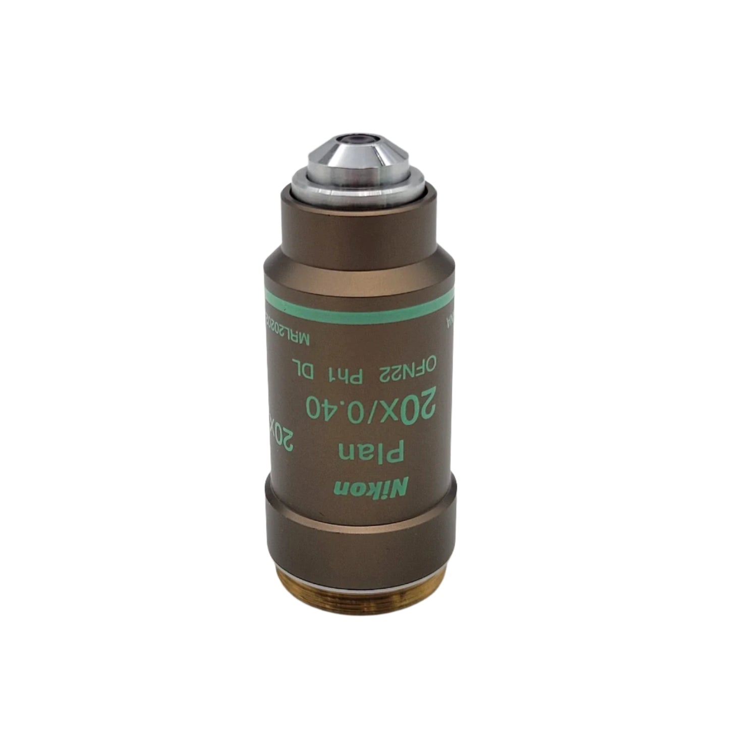 Nikon Microscope Objective Plan 20x Ph1 DL Phase Contrast - microscopemarketplace