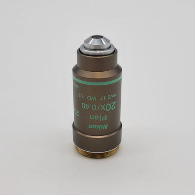 Nikon Microscope Objective Plan 20x Ph1 DL Phase Contrast - microscopemarketplace