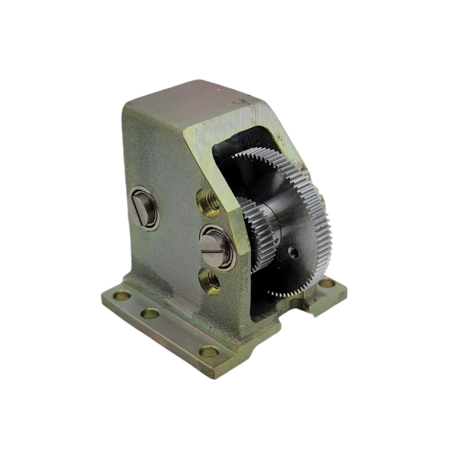 Olympus Microscope IX71 Main Focus Gear Assembly Box - microscopemarketplace