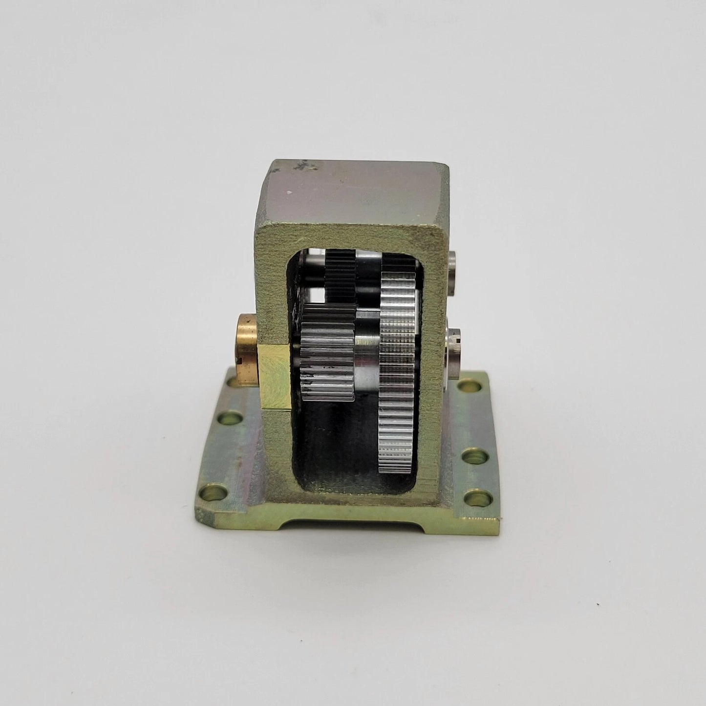 Olympus Microscope IX71 Main Focus Gear Assembly Box - microscopemarketplace