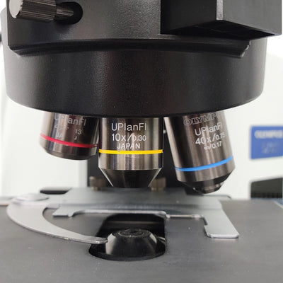 Olympus Microscope BX61 FISH Fluorescence In Situ Hybridization with 100x - microscopemarketplace