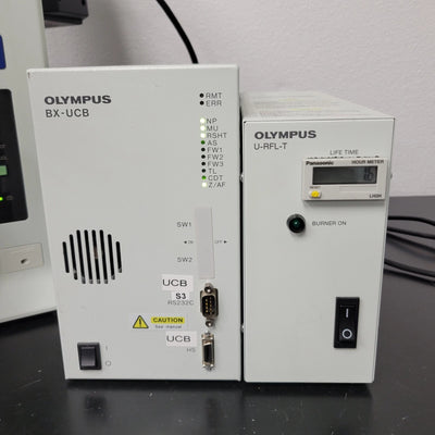 Olympus Microscope BX61 FISH Fluorescence In Situ Hybridization with 100x - microscopemarketplace