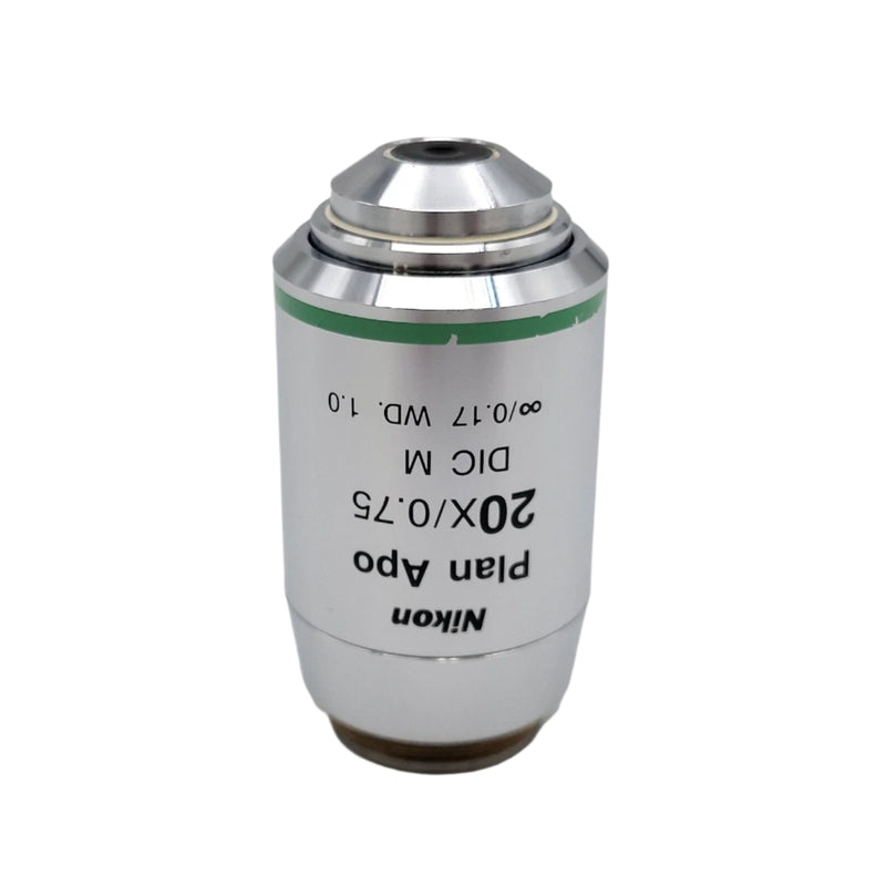 Nikon Microscope Objective Plan Apo 20x CFI Eclipse DIC M ∞/0.17 - microscopemarketplace