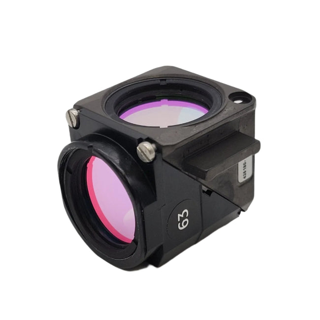 Zeiss Microscope Fluorescence Filter Cube Set 63 HE Reflector Module Z FL P&C - microscopemarketplace