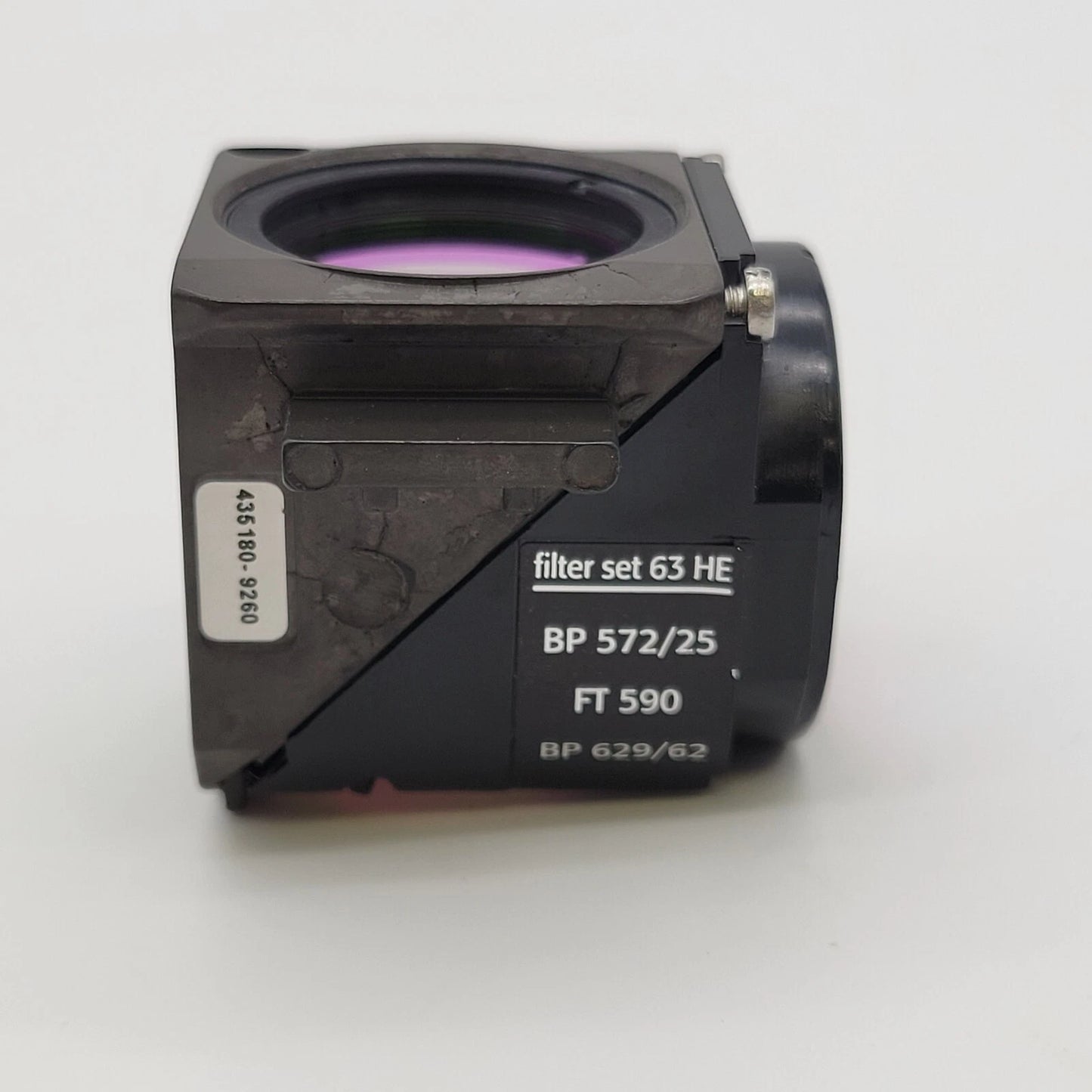 Zeiss Microscope Fluorescence Filter Cube Set 63 HE Reflector Module Z FL P&C - microscopemarketplace