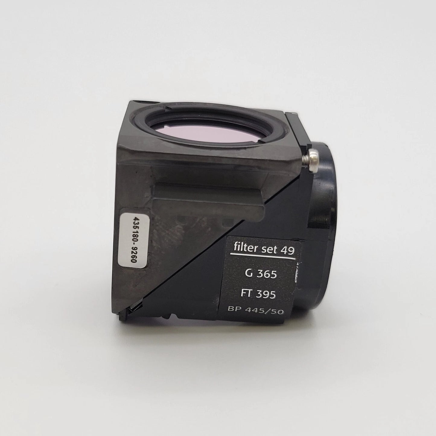 Zeiss Microscope Fluorescence Filter Cube Set 49 Reflector Module Z FL P&C - microscopemarketplace