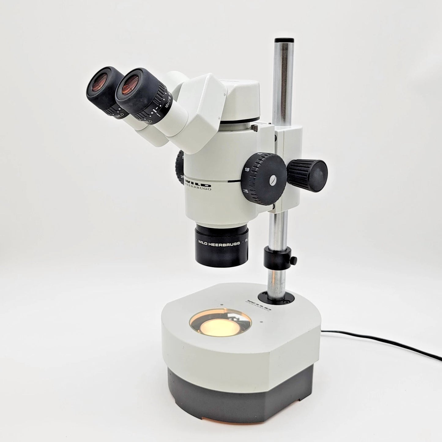 Wild M8 Stereo Microscope with BF/DF Transmitted Light Base - microscopemarketplace