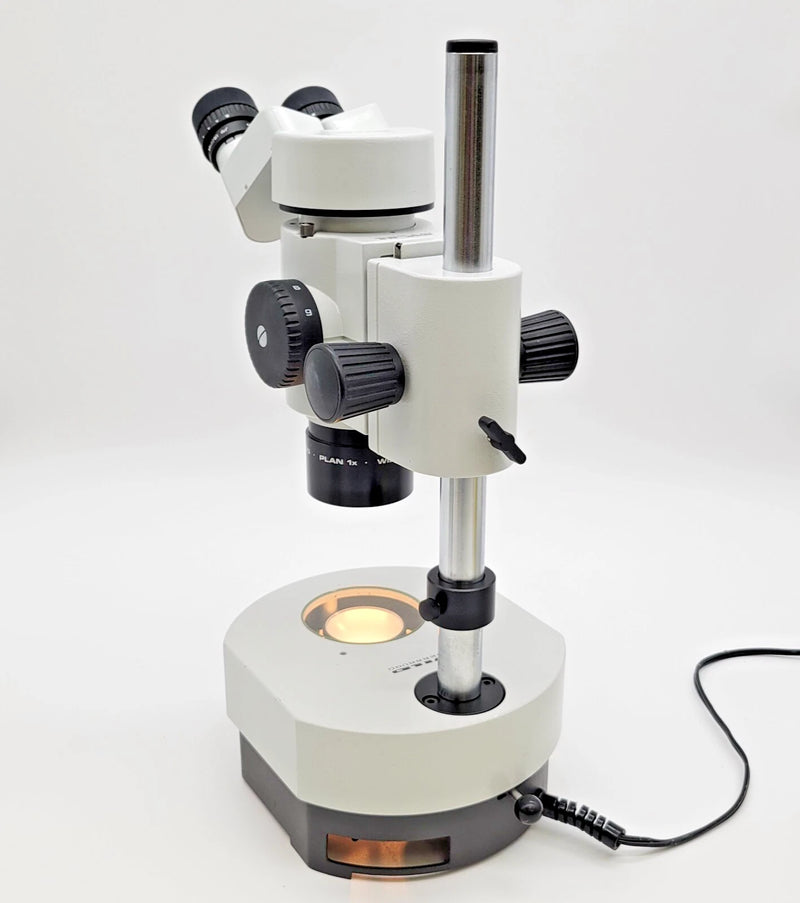 Wild M8 Stereo Microscope with BF/DF Transmitted Light Base - microscopemarketplace