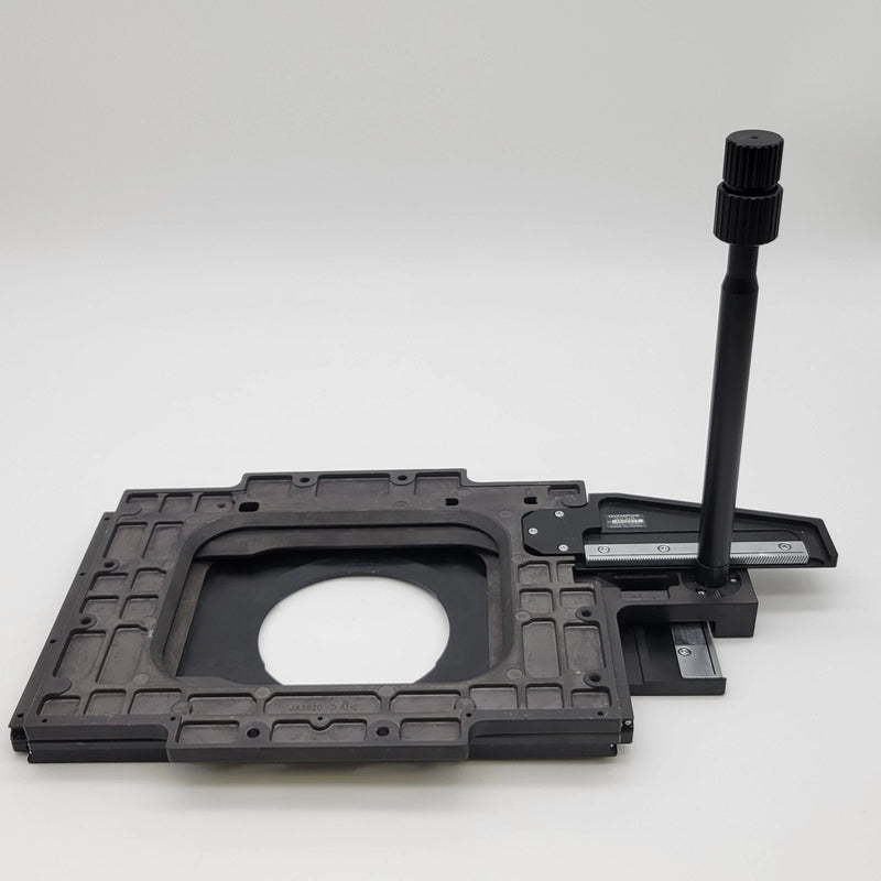 Olympus Microscope IX3-SVR Mechanical XY Stage for IX73 - microscopemarketplace