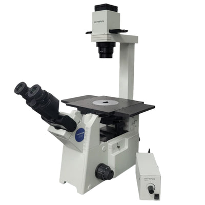 Olympus Microscope IX51 with Tilting Head & Phase Contrast | Tissue Culture - microscopemarketplace