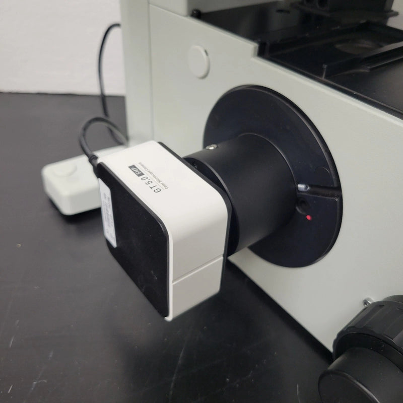 Olympus Microscope IX51 with Camera, Tilting Head & Phase Contrast | Tissue Culture - microscopemarketplace