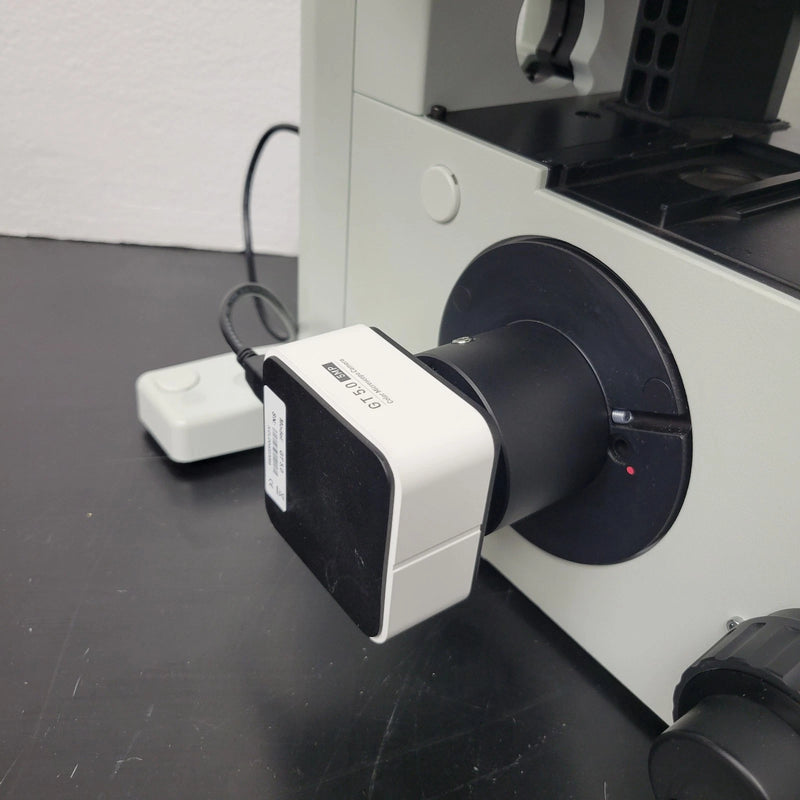 Olympus Microscope IX51 with Camera & Phase Contrast | Tissue Culture - microscopemarketplace