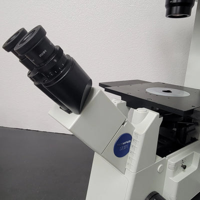 Olympus Microscope IX51 with Camera & Phase Contrast | Tissue Culture - microscopemarketplace