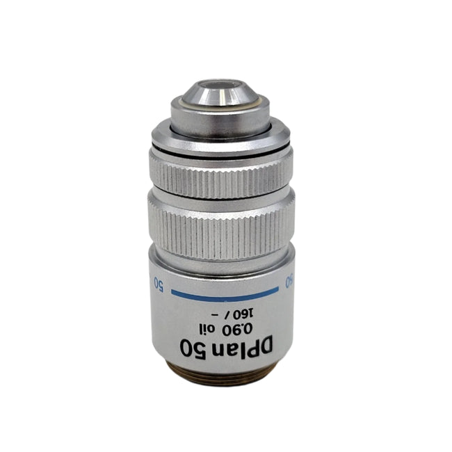 Olympus Microscope Objective DPlan 50x Oil 160/- - microscopemarketplace