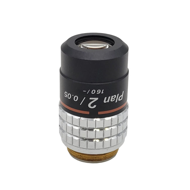 Nikon Microscope Objective Plan 2x 160/- - microscopemarketplace