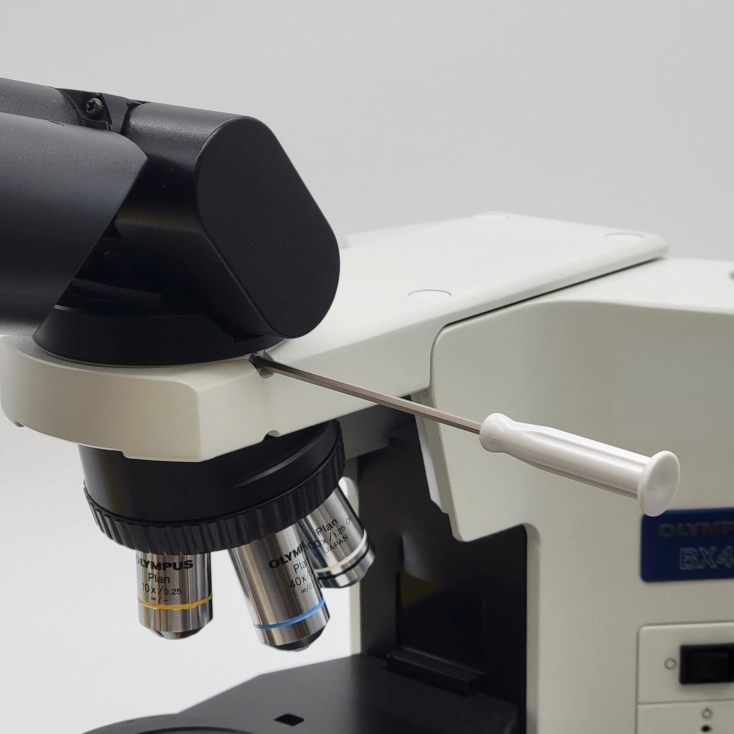 Olympus Microscope BX & IX Set Screw Replacement for Securing Heads - microscopemarketplace