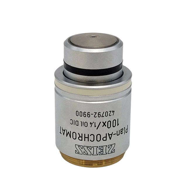Zeiss Microscope Objective Plan APOCHROMAT 100x 1.40 Oil DIC M27 420792-9900 - microscopemarketplace