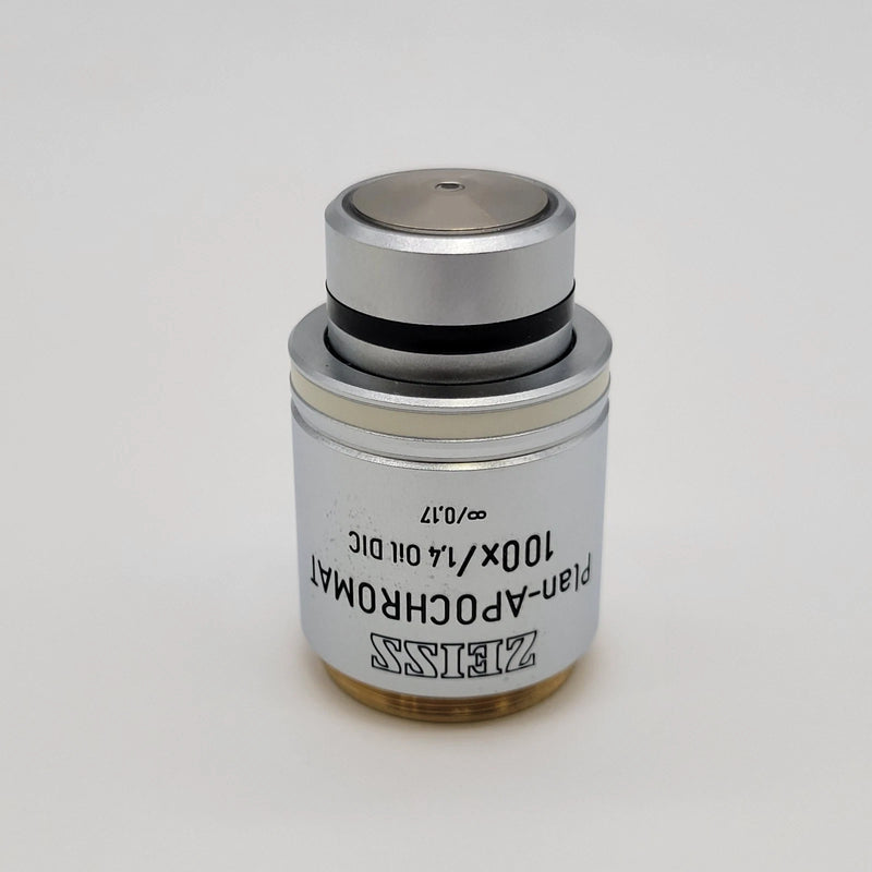 Zeiss Microscope Objective Plan APOCHROMAT 100x 1.40 Oil DIC M27 420792-9900 - microscopemarketplace