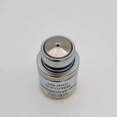 Zeiss Microscope Objective Plan APOCHROMAT 100x 1.40 Oil DIC M27 420792-9900 - microscopemarketplace