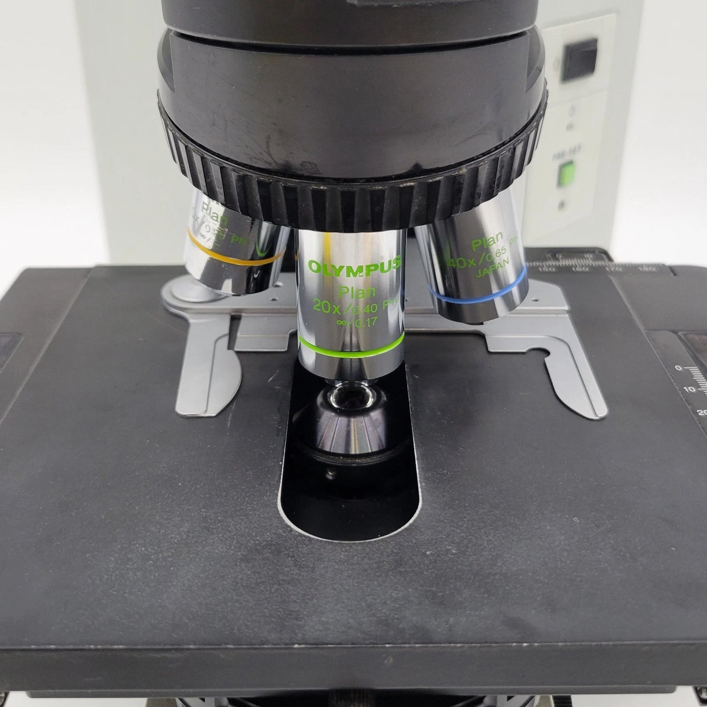 Olympus Microscope BX45 with Phase Contrast, Trinocular Head & Camera (Copy) - microscopemarketplace