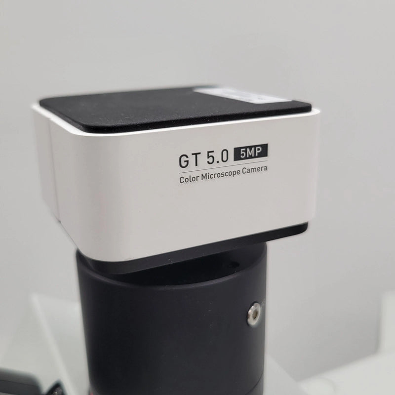 Olympus Microscope BX45 with Phase Contrast, Trinocular Head & Camera (Copy) - microscopemarketplace