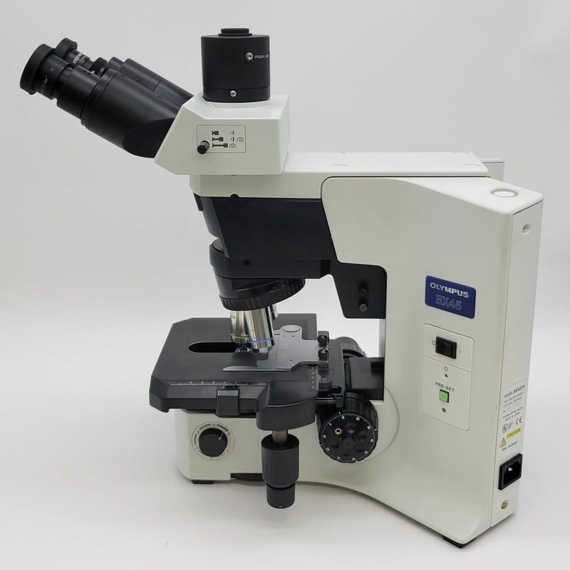 Olympus Microscope BX45 with Phase Contrast and Trinocular Head (Copy) - microscopemarketplace