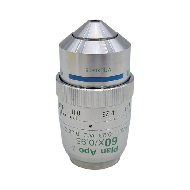 Nikon Microscope Objective CFI Plan Apo 60x Lambda Ph2 MRD30605 - microscopemarketplace