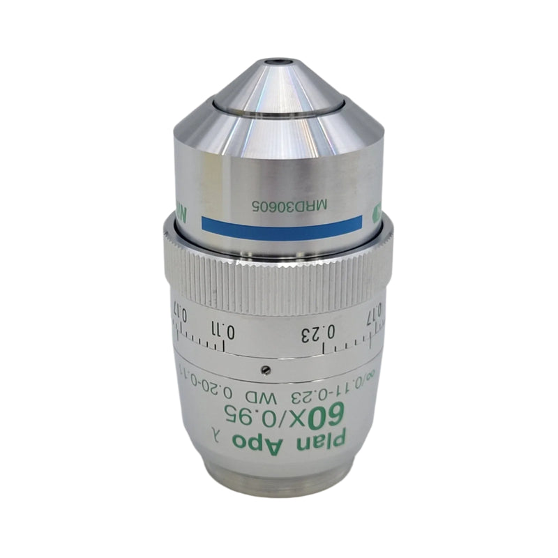 Nikon Microscope Objective CFI Plan Apo 60x Lambda Ph2 MRD30605 - microscopemarketplace