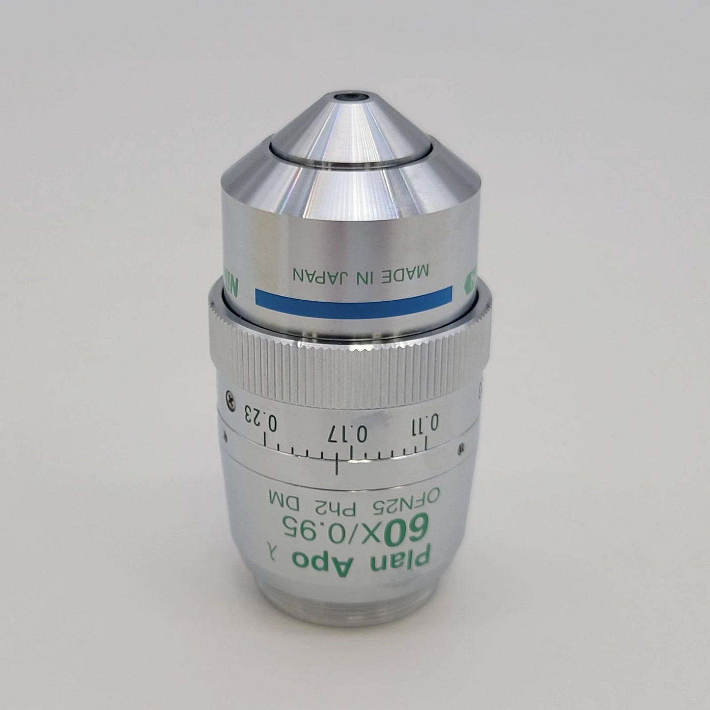 Nikon Microscope Objective CFI Plan Apo 60x Lambda Ph2 MRD30605 - microscopemarketplace