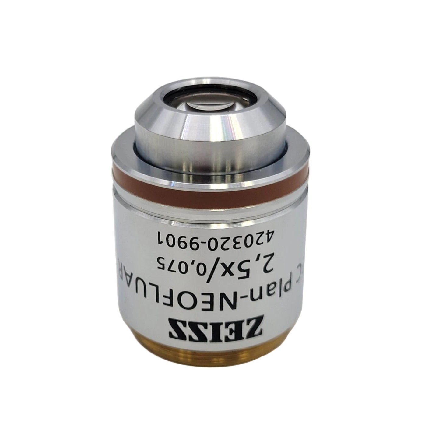 Zeiss Microscope Objective EC Plan Neofluar 2.5x ∞/0.17 M27 - microscopemarketplace