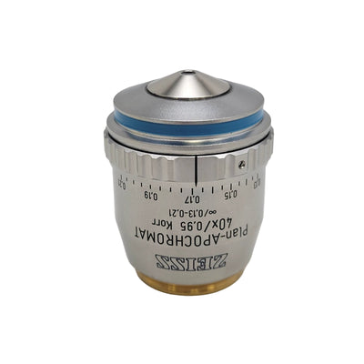 Zeiss Microscope Objective Plan Apochromat 40x 0.95 with Correction 420660-9970 - microscopemarketplace